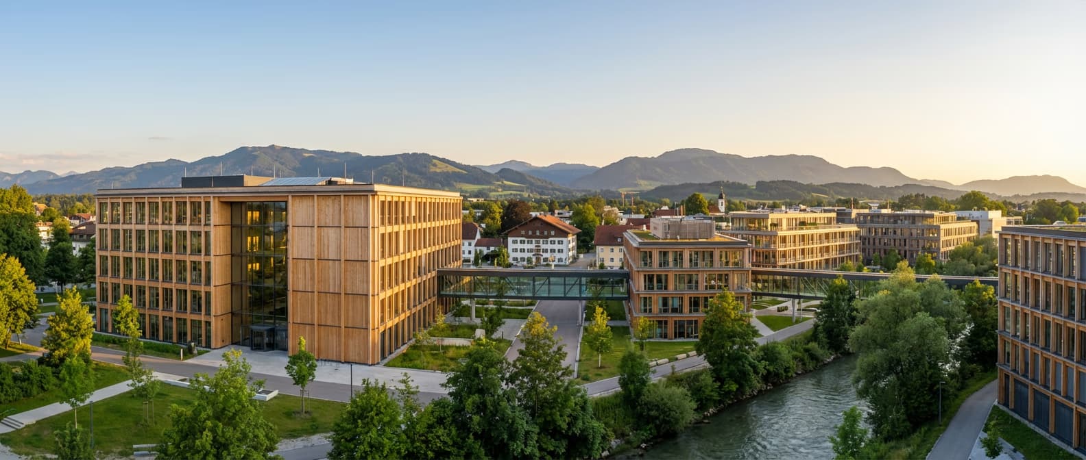 Gebäudereinigung in Rosenheim 2026: Die Holzbau-Hauptstadt und was moderne Fassaden für die Reinigung bedeuten