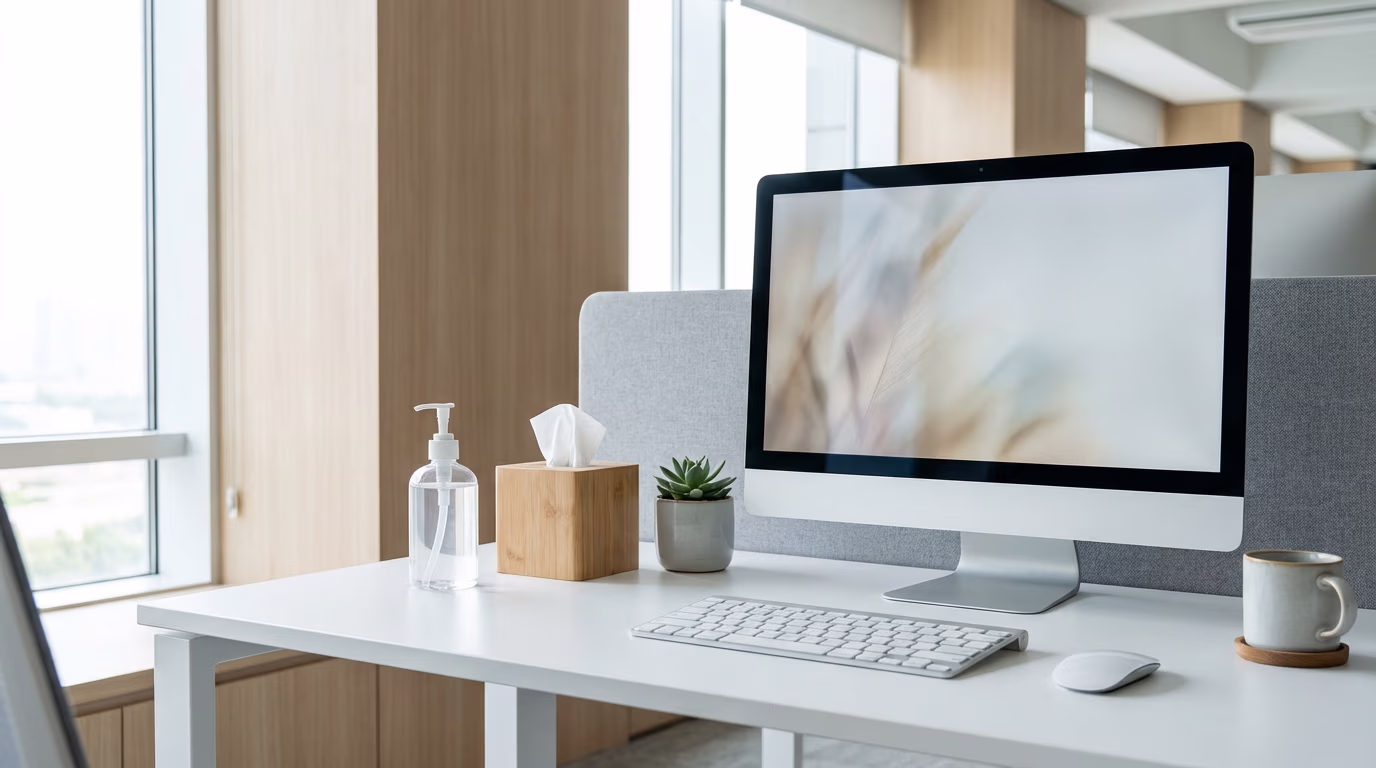 Hygiene am Arbeitsplatz: Aktuelle Standards für ein gesundes Büro