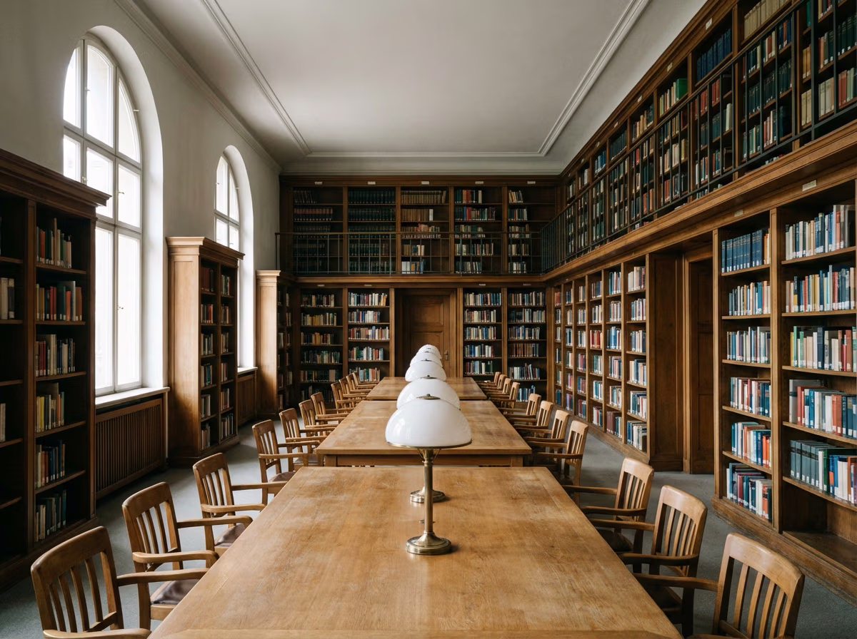 Bibliothek Lesesaal
