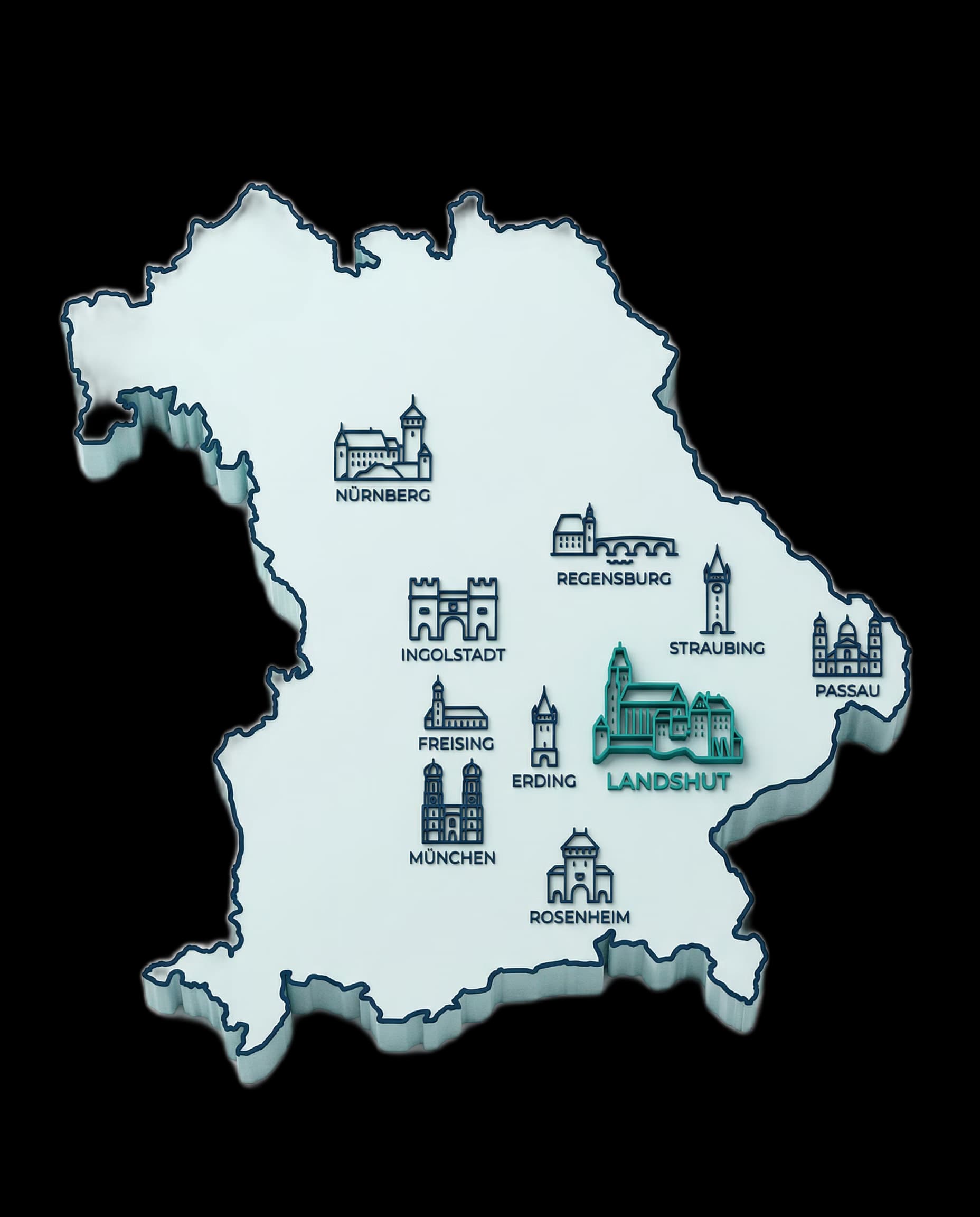 Geschäftsreinigung Bayern - FIMI Gebäudereinigung Regionen
