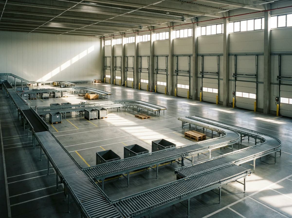 Logistikhallen reinigen