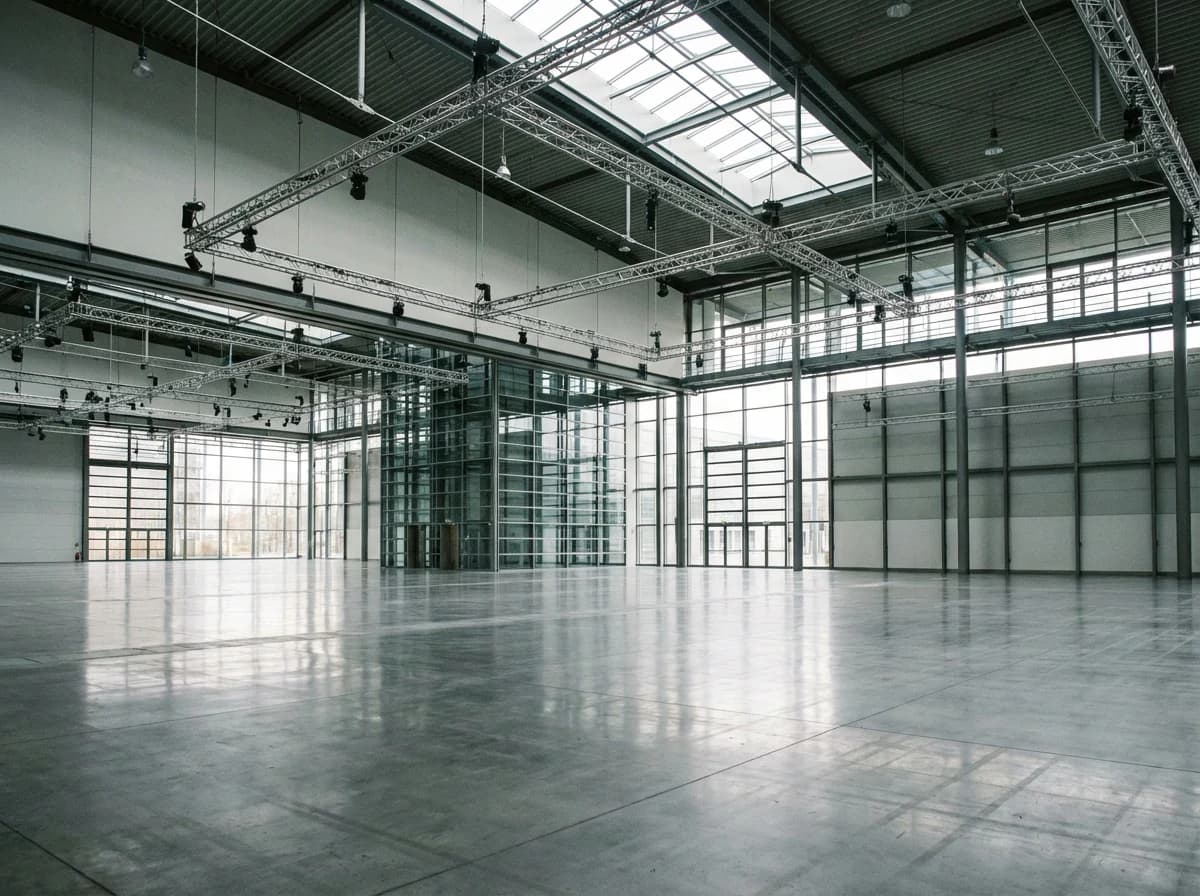 Messehallen reinigen
