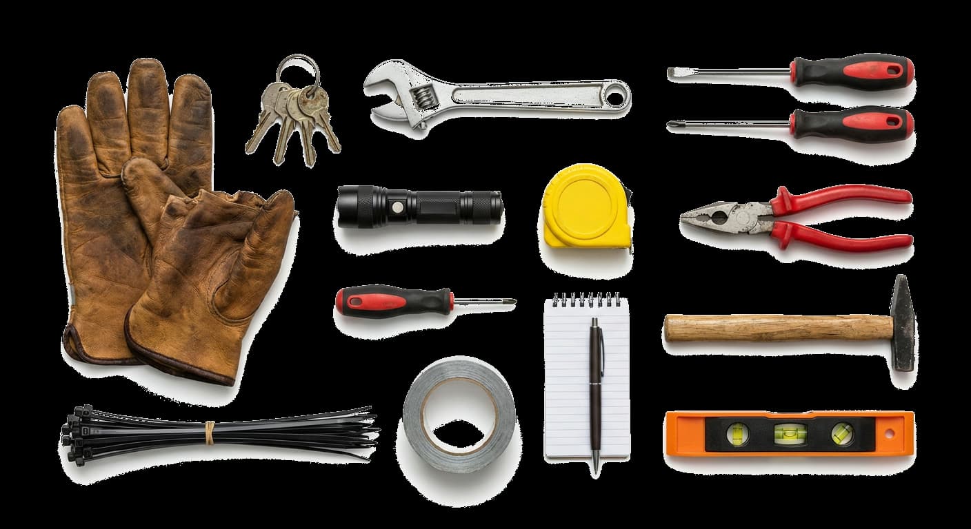 Hausmeister-Werkzeug - Professionelles Equipment für Objektbetreuung