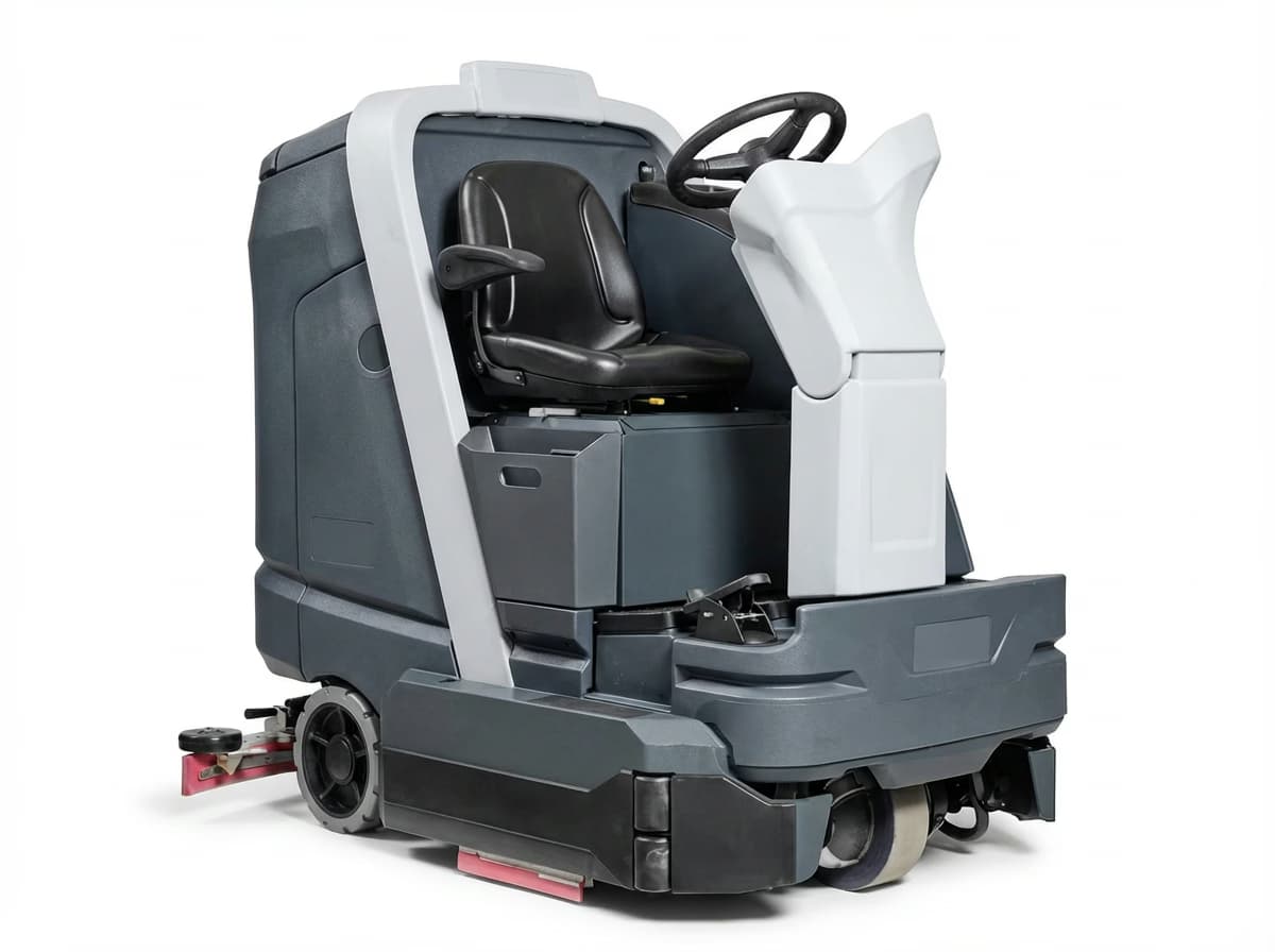 Professionelle Aufsitz-Scheuersaugmaschine für Industriereinigung