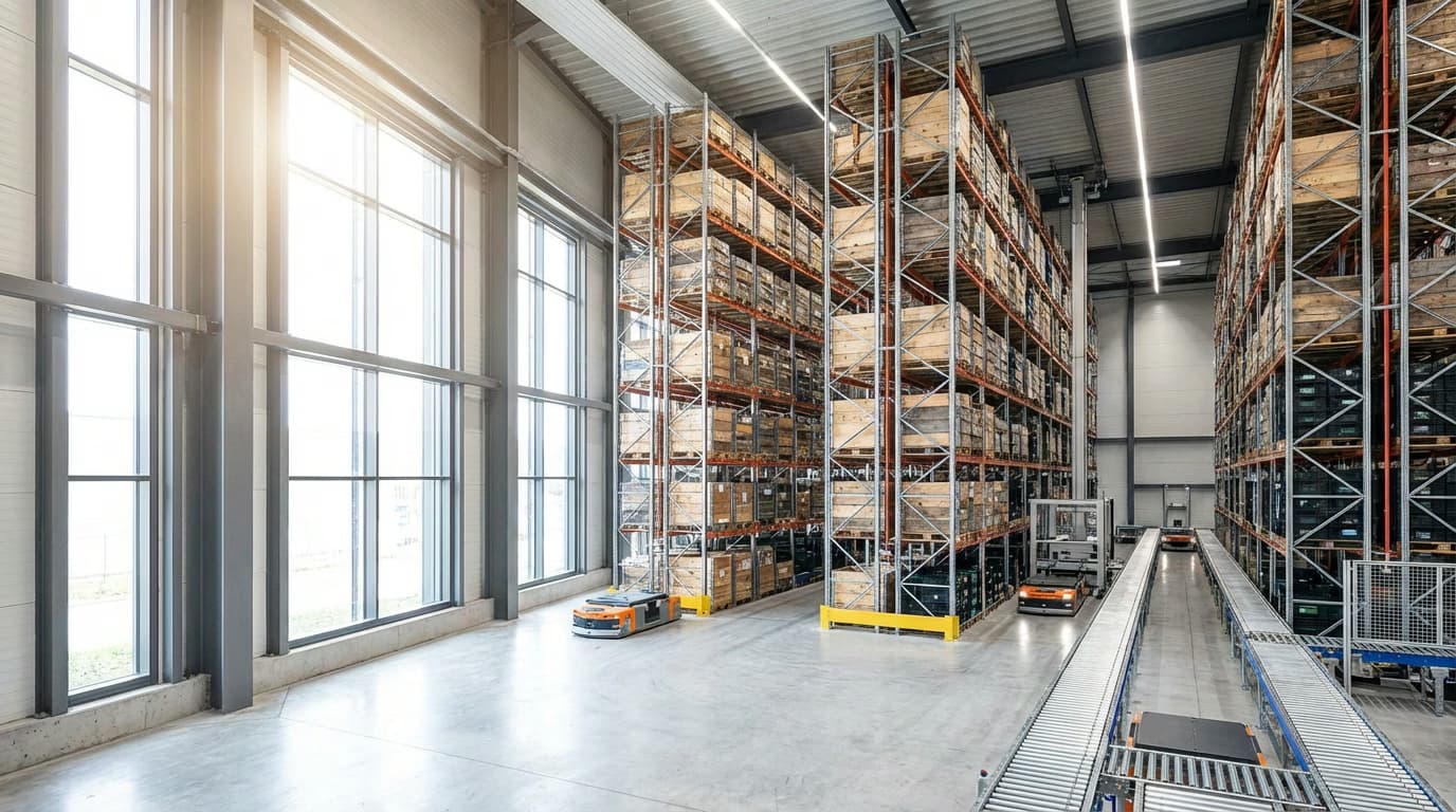 Maschinenreinigung Logistik & Lager