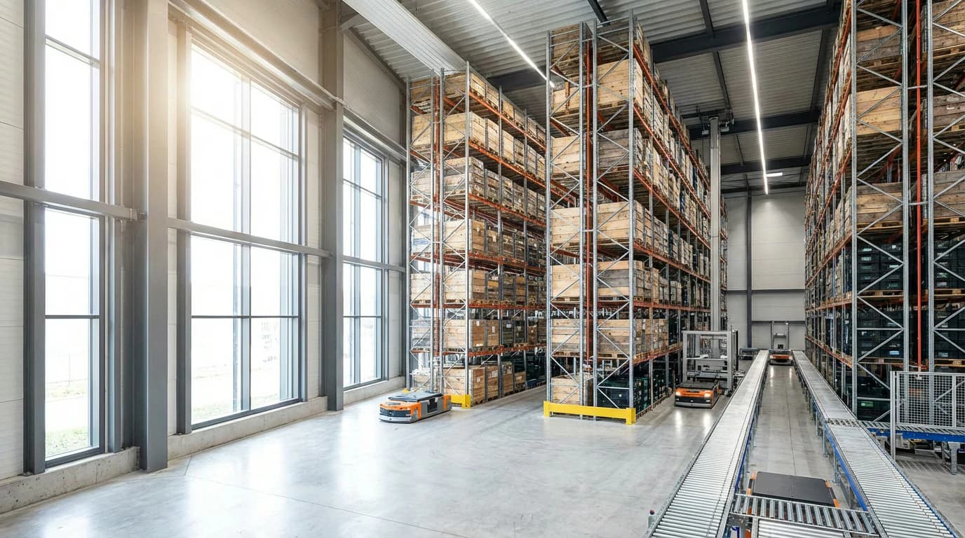 Maschinenreinigung Logistik & Lager