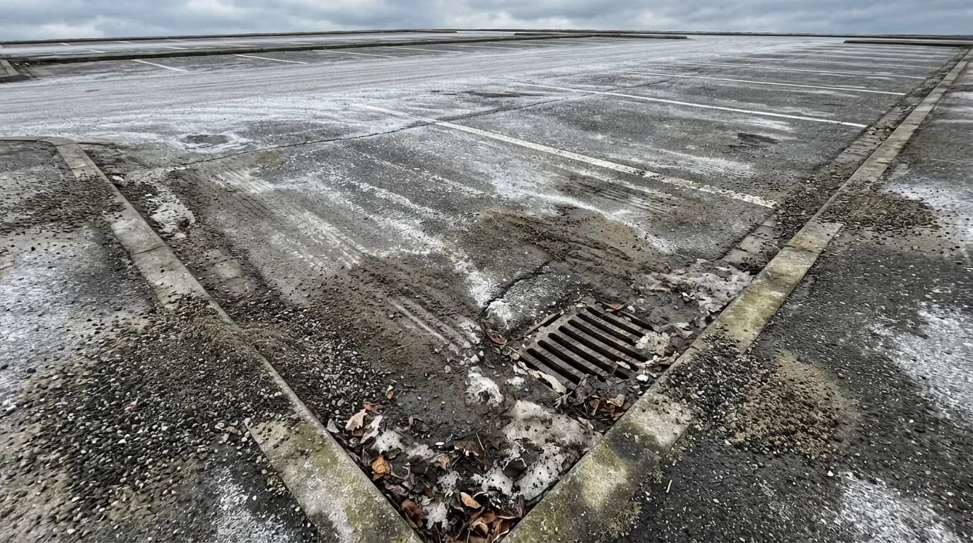 Nach dem Winter sieht alles katastrophal aus