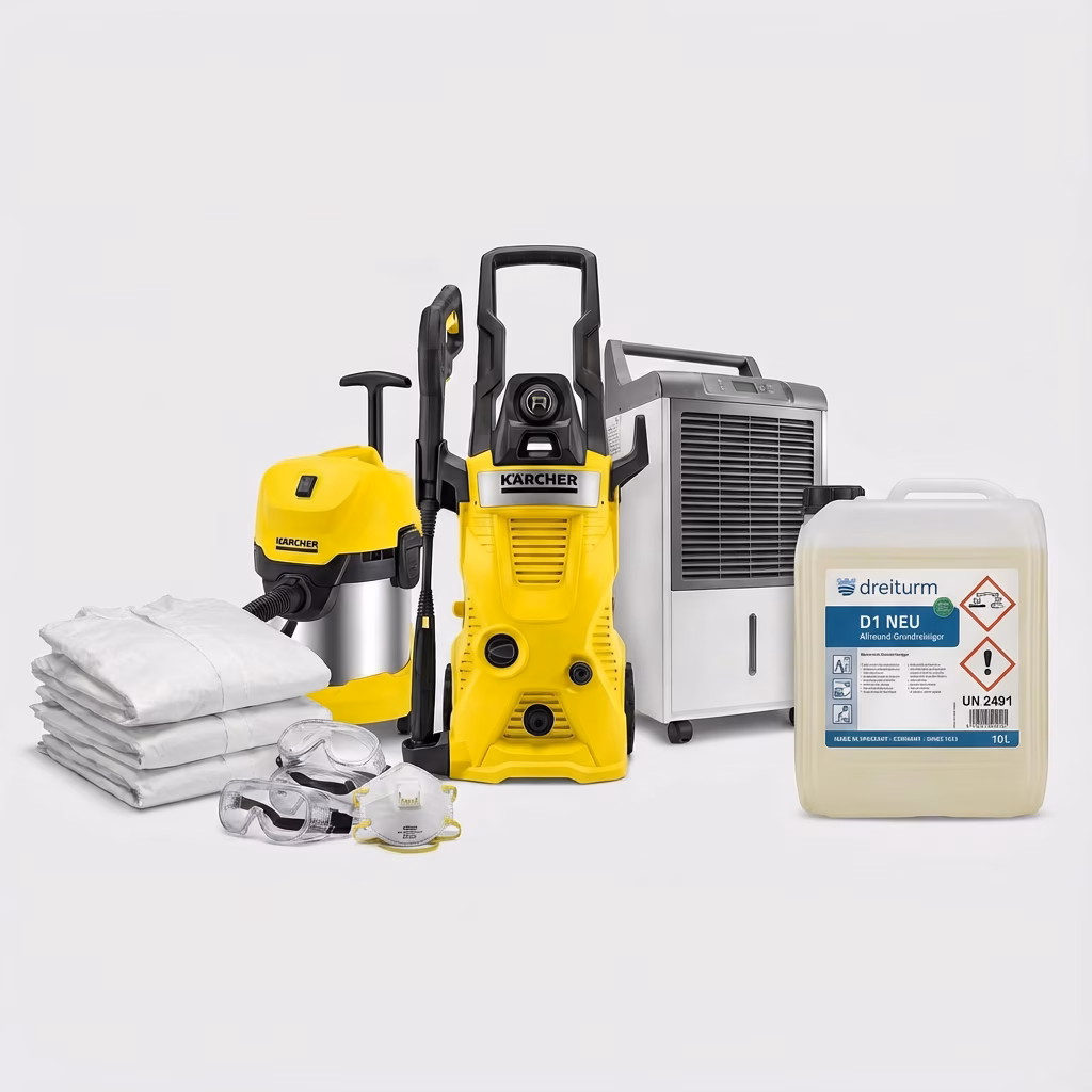 Professionelle Sonderreinigung - Ergebnis nach der Reinigung