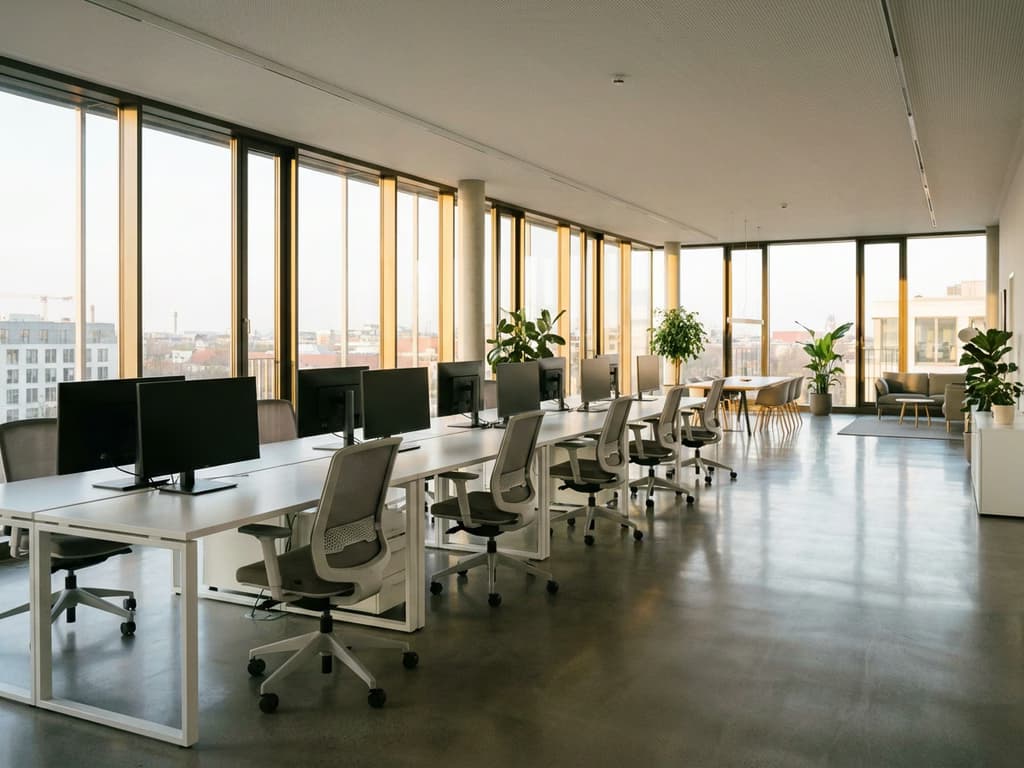 Besprechung Reinigungsplan – Team bei der Arbeit