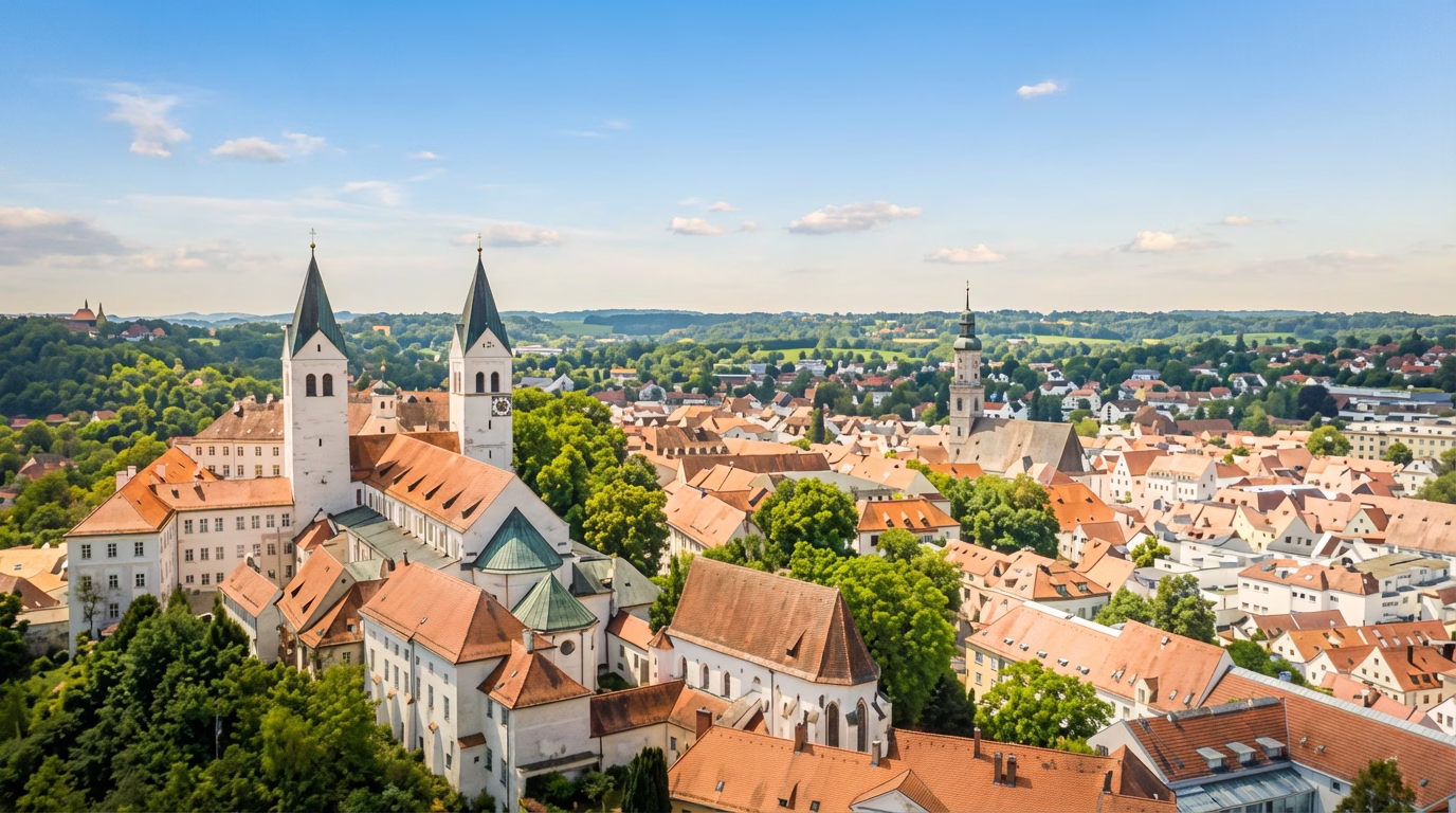 Freising - Stadtansicht