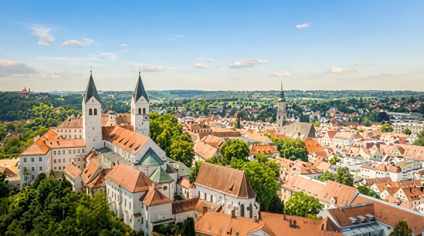 Freising - Stadtansicht