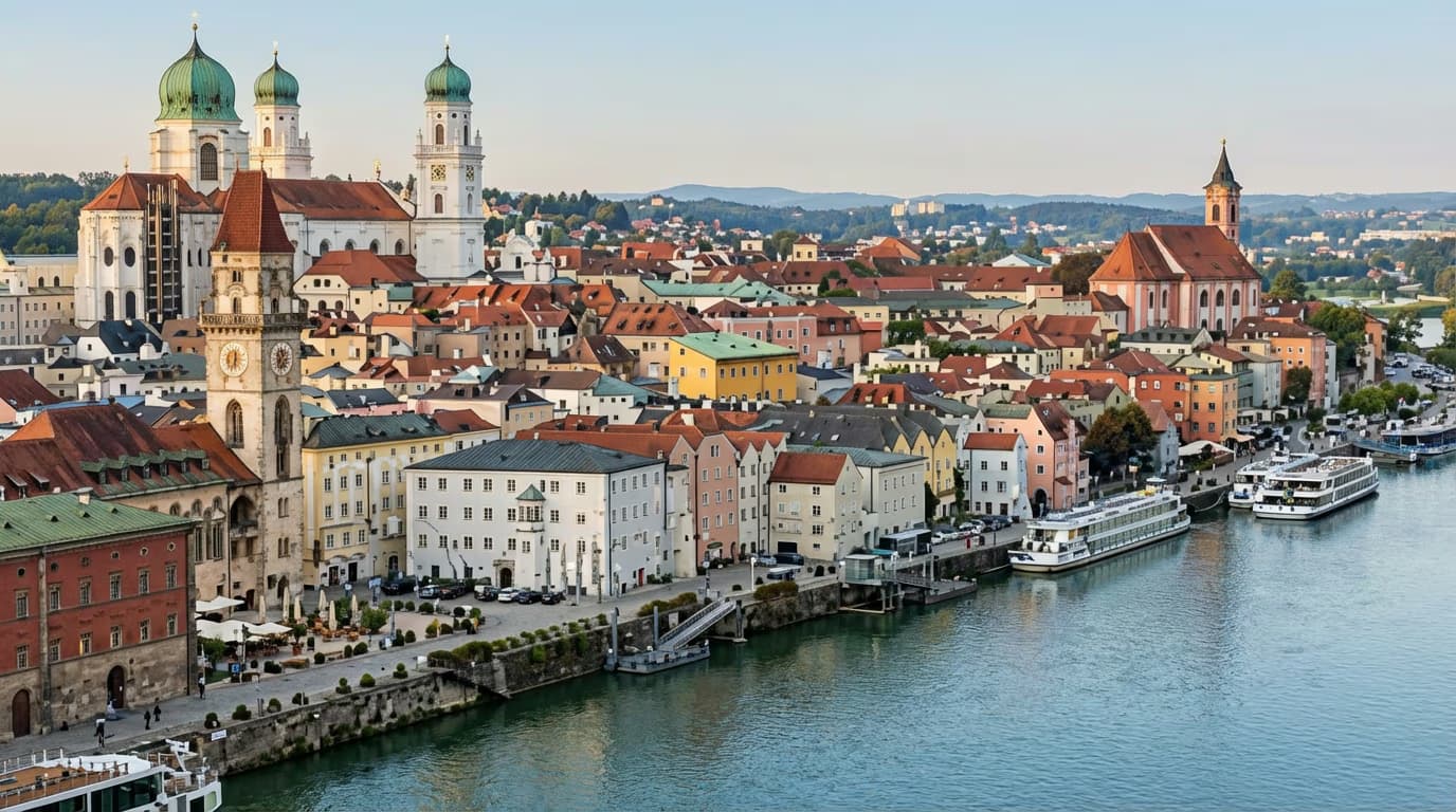 Passau - Stadtansicht