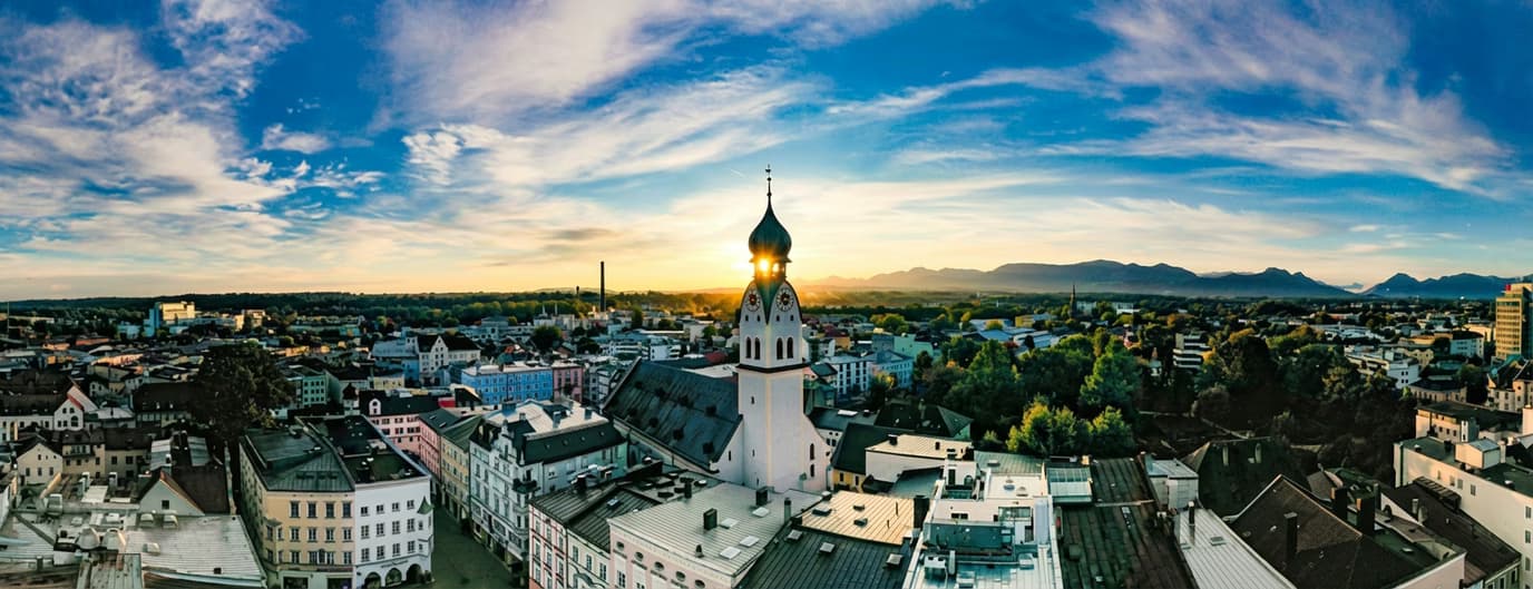 Rosenheim - Stadtansicht