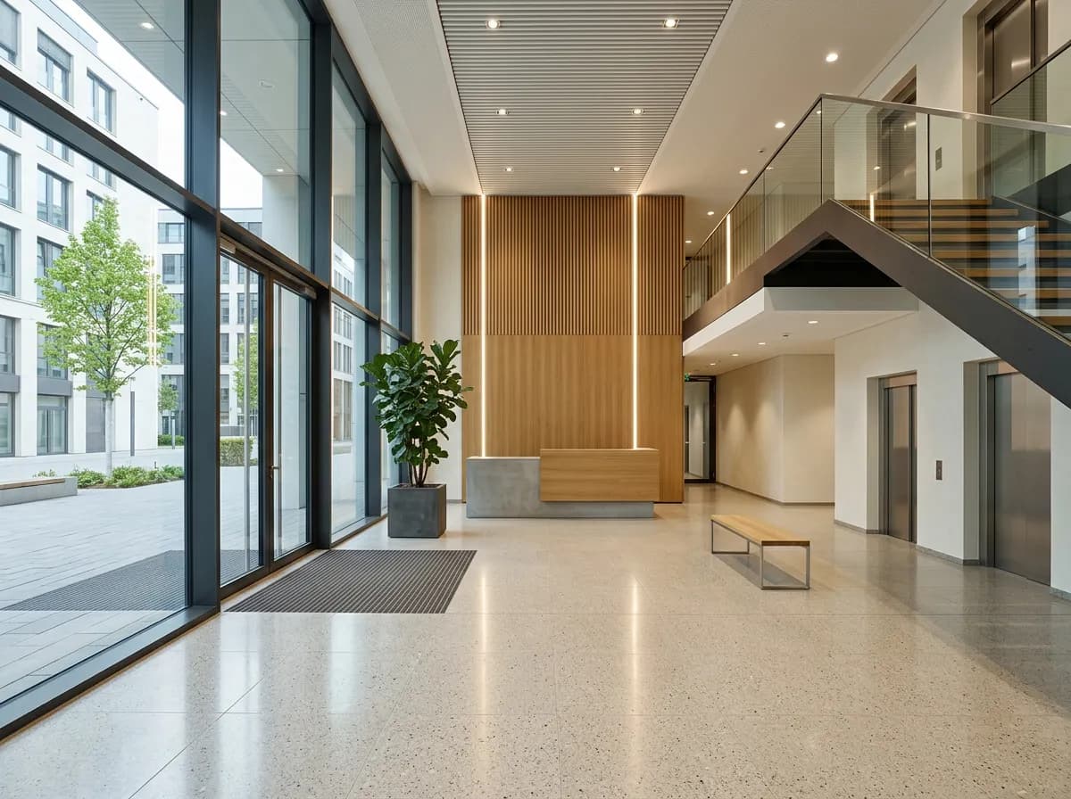 Professionell gepflegtes Gebäude in Bayern