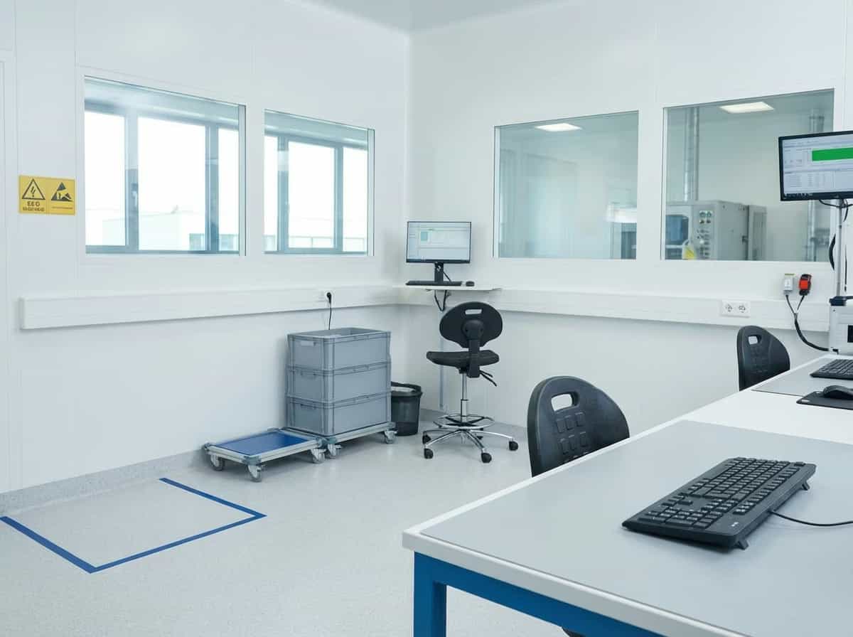Elektronikfertigung Reinraum