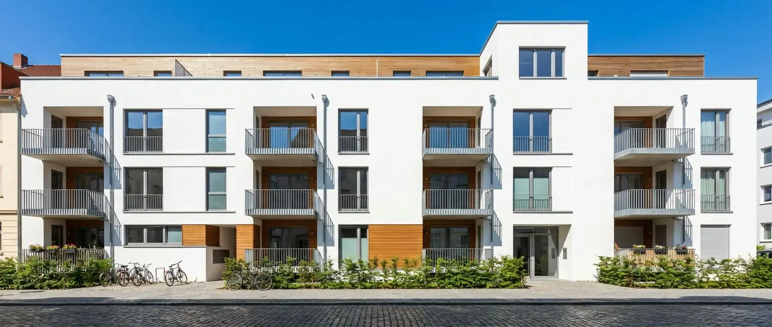 Professionelle Fassadenreinigung - Algen und Moos entfernen in Bayern